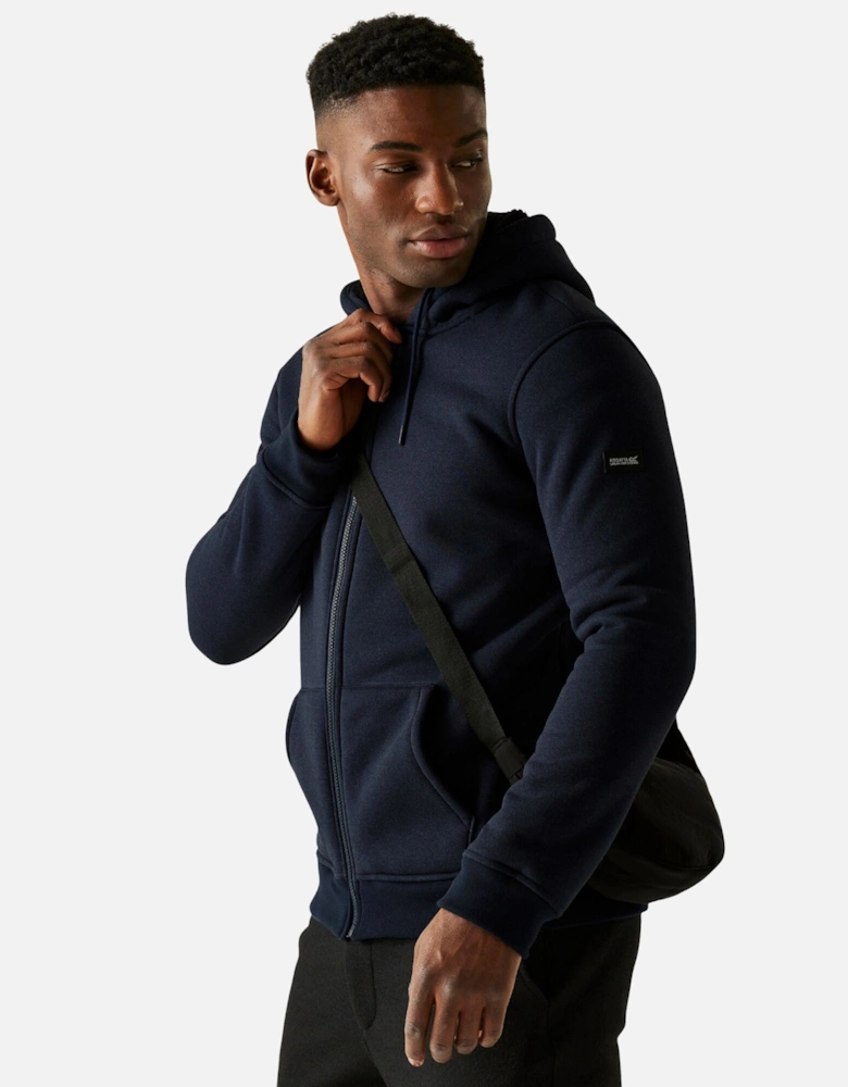 Mens Naddle Fleece Full Zip Hoodie