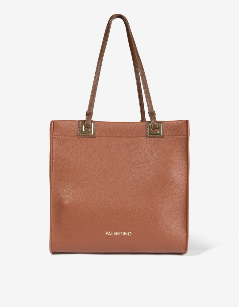 Post Re Tote Bag in Brown (33cm)