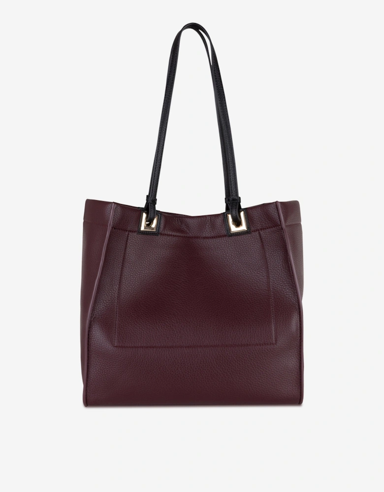 Post Re Tote Bag in Red (33cm)