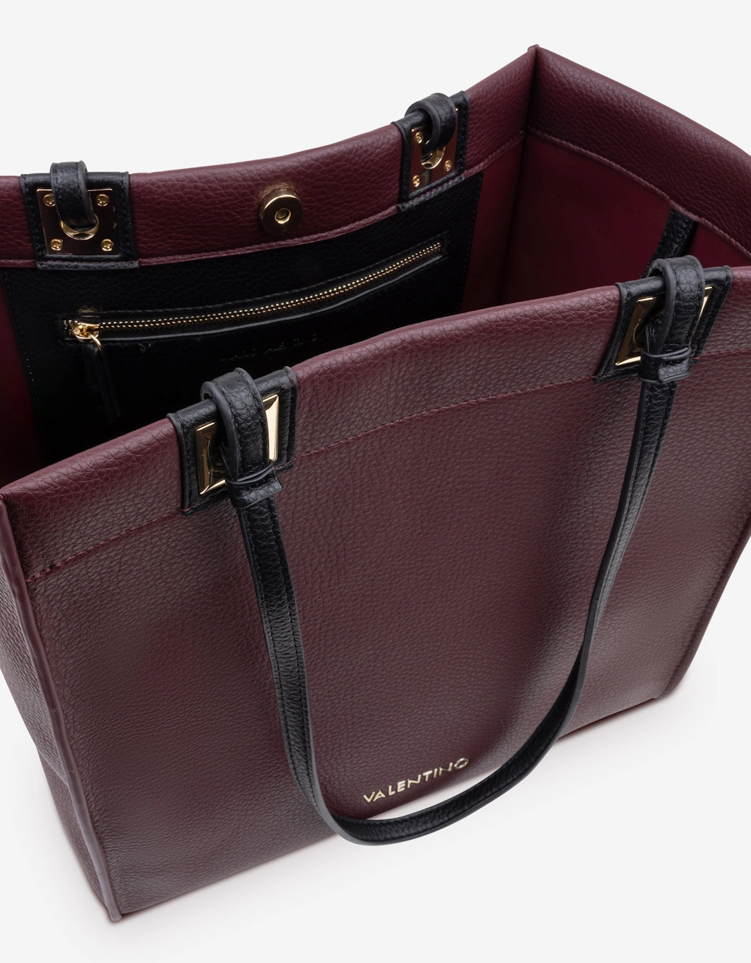 Post Re Tote Bag in Red (33cm)