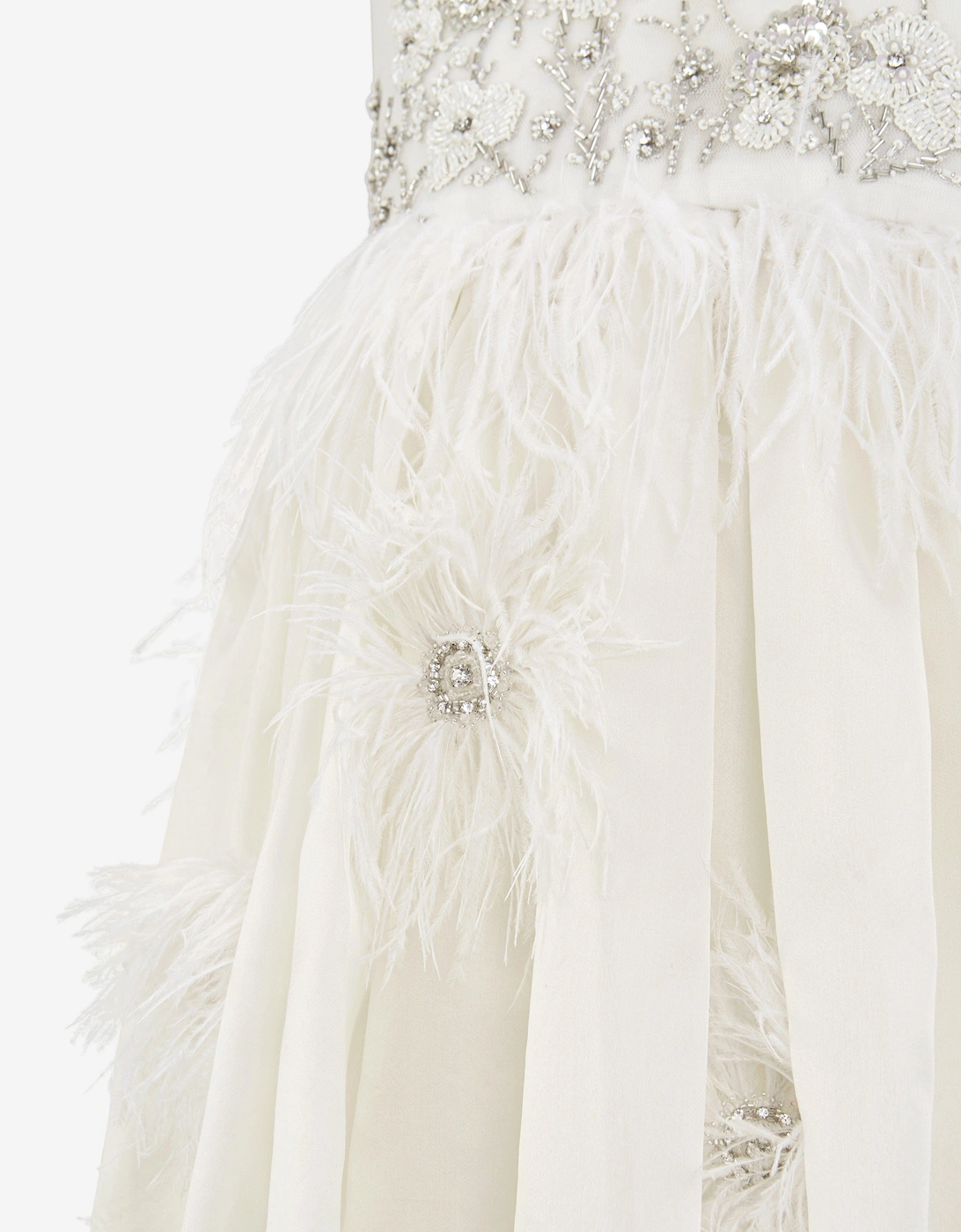 Girls Lilly Occasion Dress in Ivory