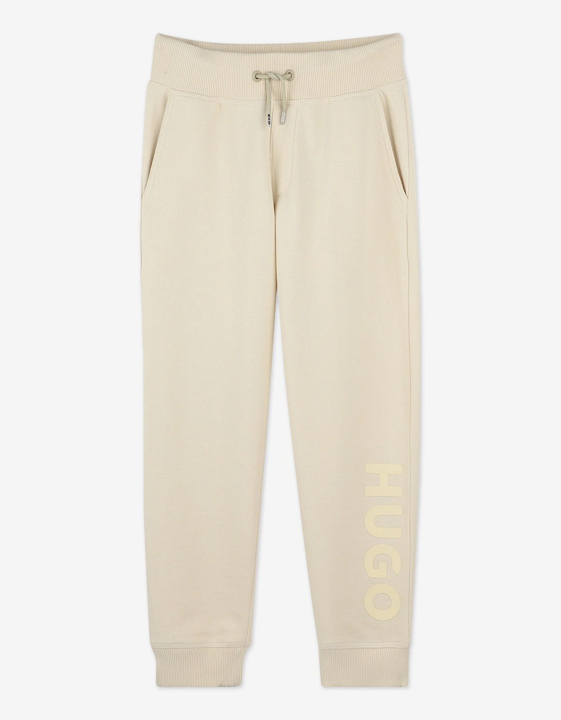 Boys Logo Print Joggers in Beige, 5 of 4
