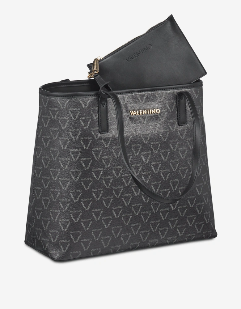 Lady Re Tote Bag in Black (36cm)