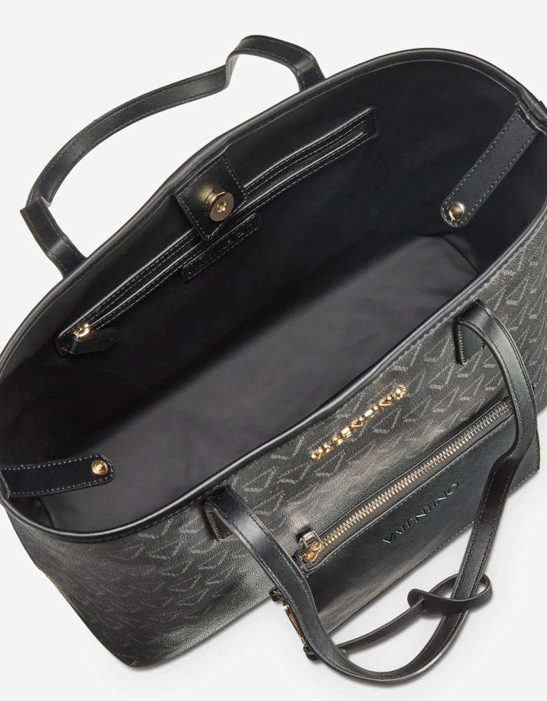 Lady Re Tote Bag in Black (36cm)