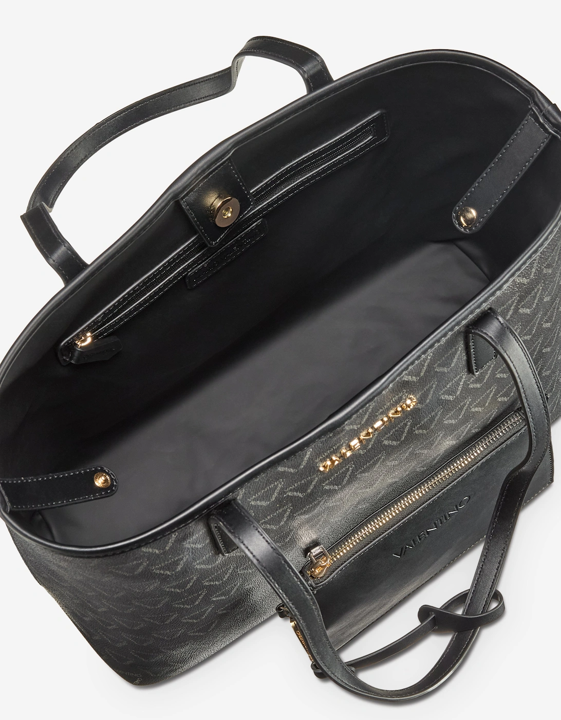 Lady Re Tote Bag in Black (36cm)