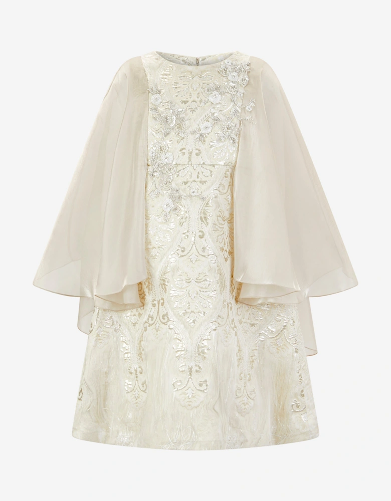 Girls Phoebe Occasion Dress in Gold