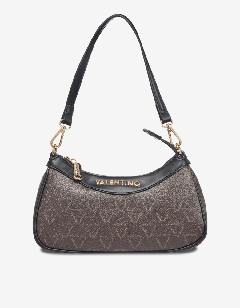 Lady Re Shoulder Bag in Black (25cm)