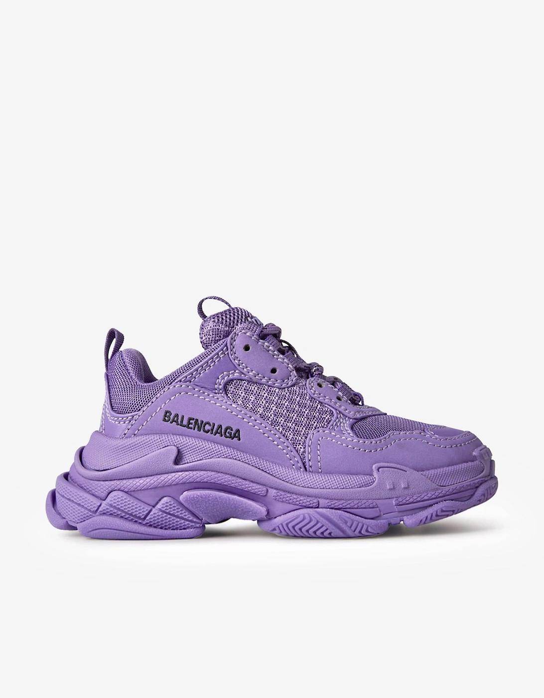 Kids Triple S Trainers in Purple, 8 of 7