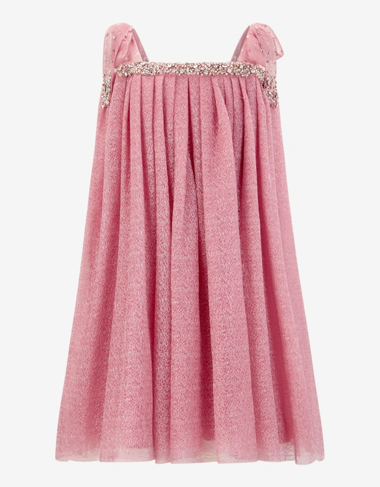 Girls Este Occasion Dress in Pink