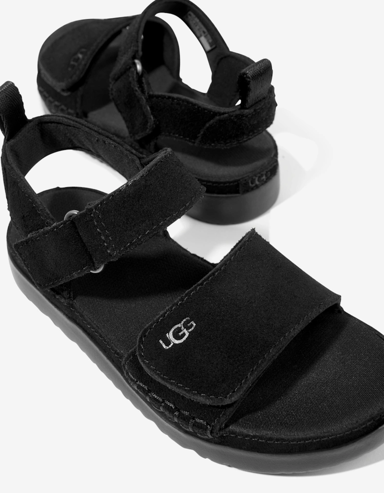 Girls Goldenstar Sandals in Black