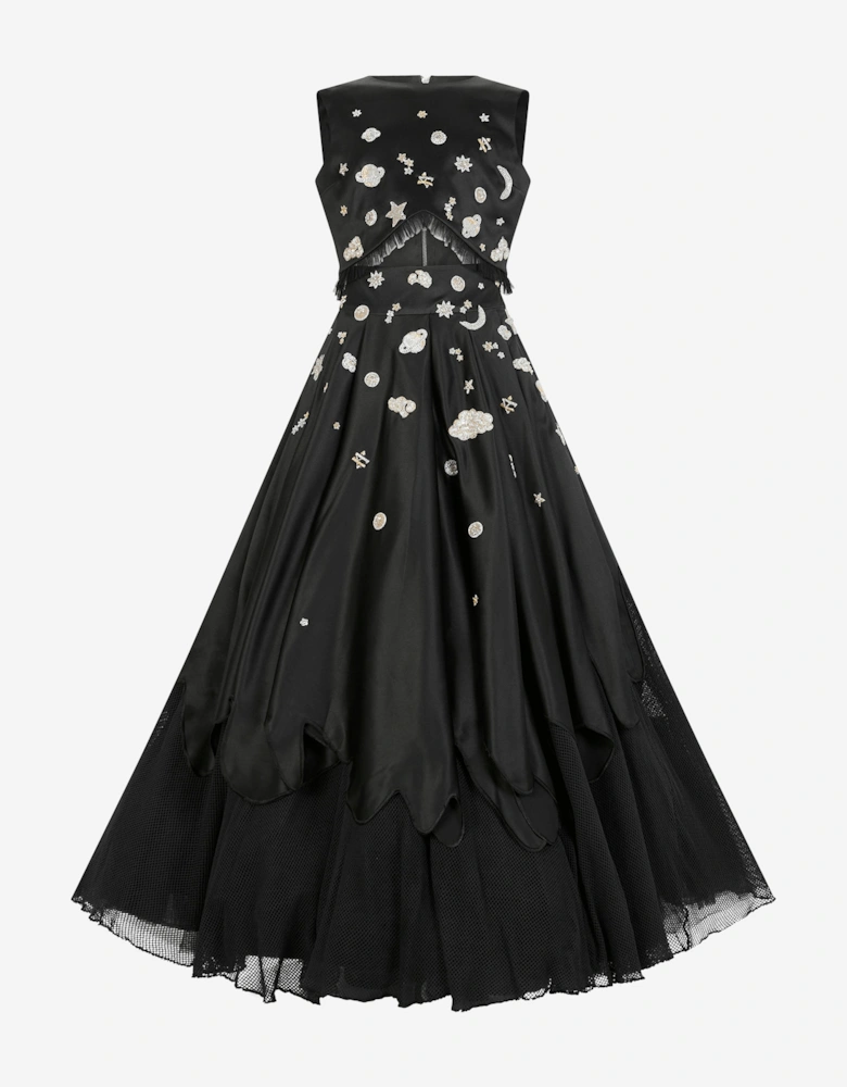 Girls Wednesday Occasion Dress in Black