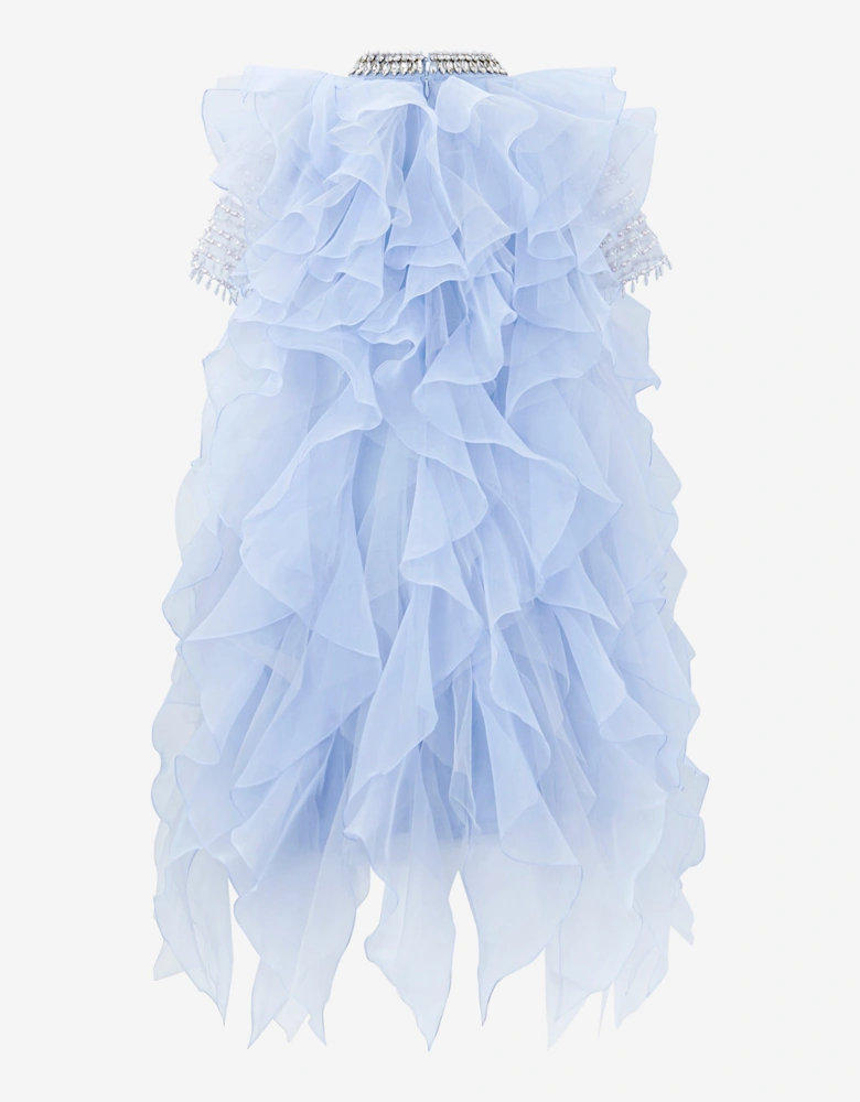 Girls Twyla Occasion Dress in Blue