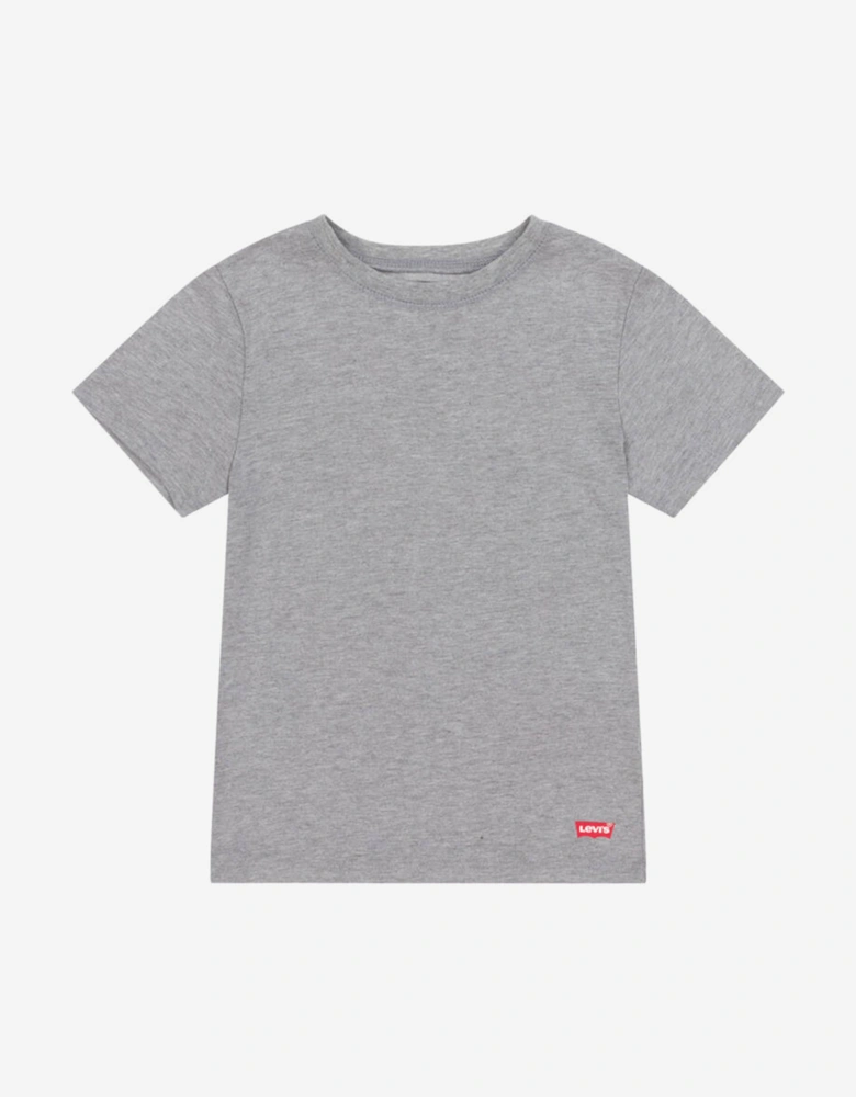 Kids 2 Pack Crew Neck T-Shirt Set in Navy