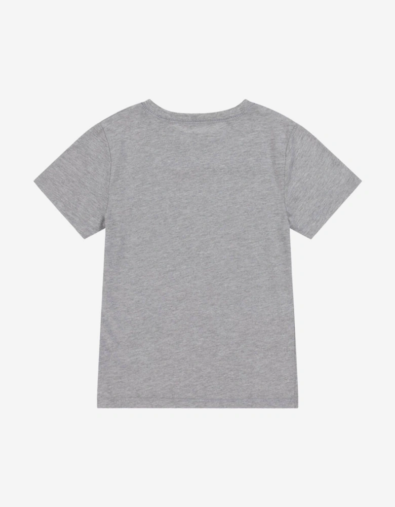 Kids 2 Pack Crew Neck T-Shirt Set in Navy
