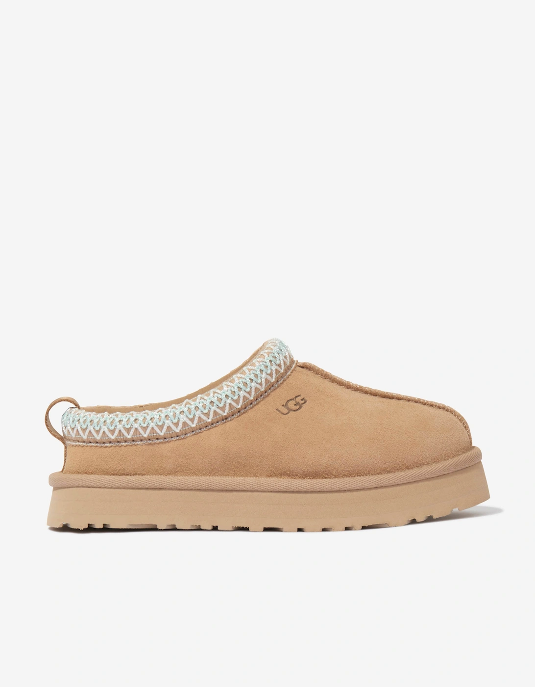 Girl's UGG Girls Tazz Slippers in Beige - Cream - Size: EU 37 uk 4 us 5