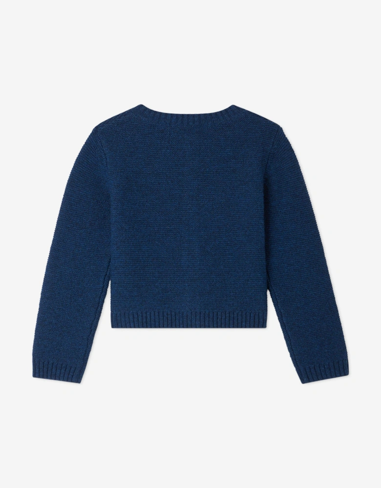 Girls Toscane Cardigan in Blue