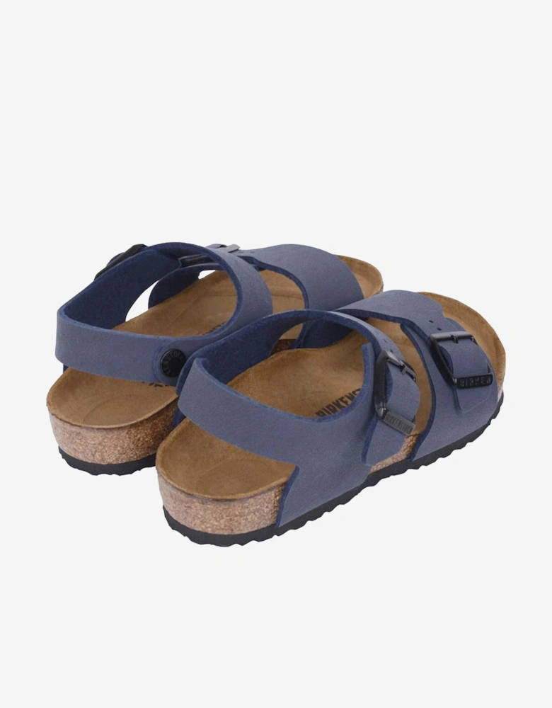 Boys New York Sandals in Navy