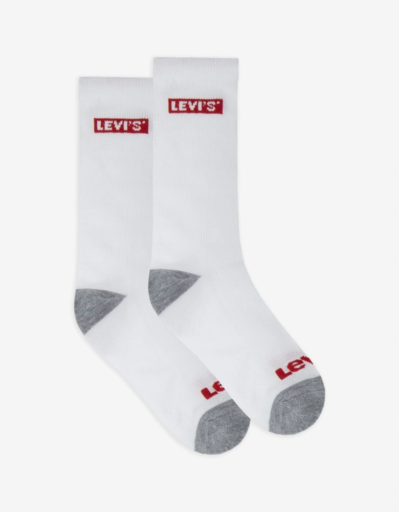 Kids Box Tab Mid Cut 6 Pack Socks Set in Grey