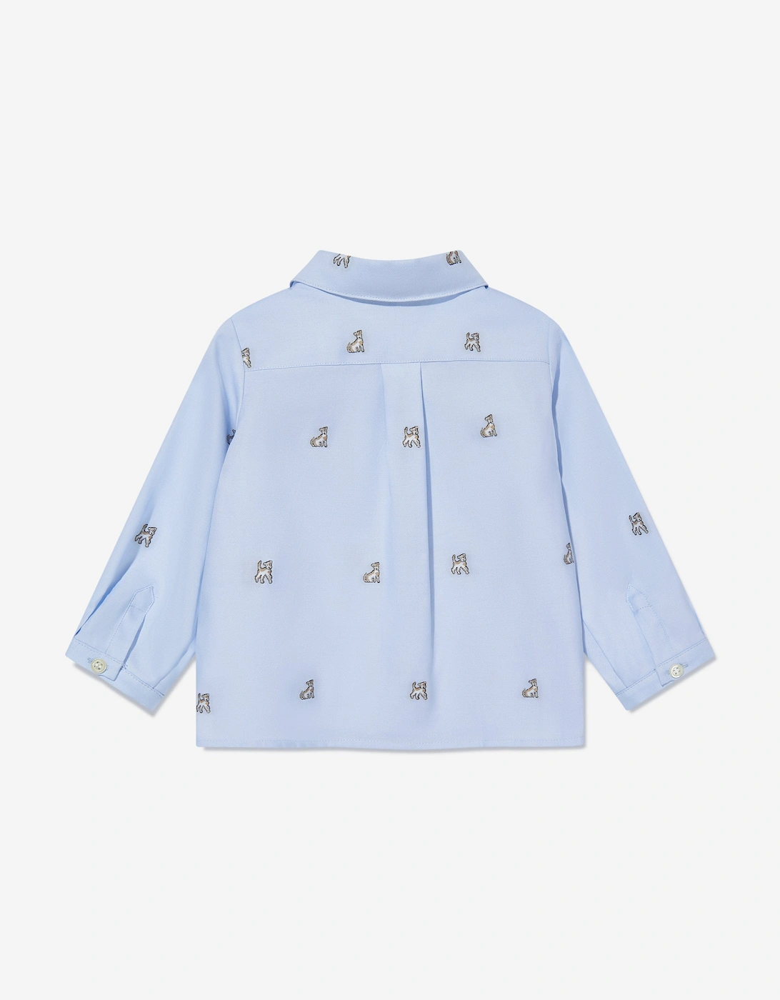Baby Boys Malo Shirt in Blue