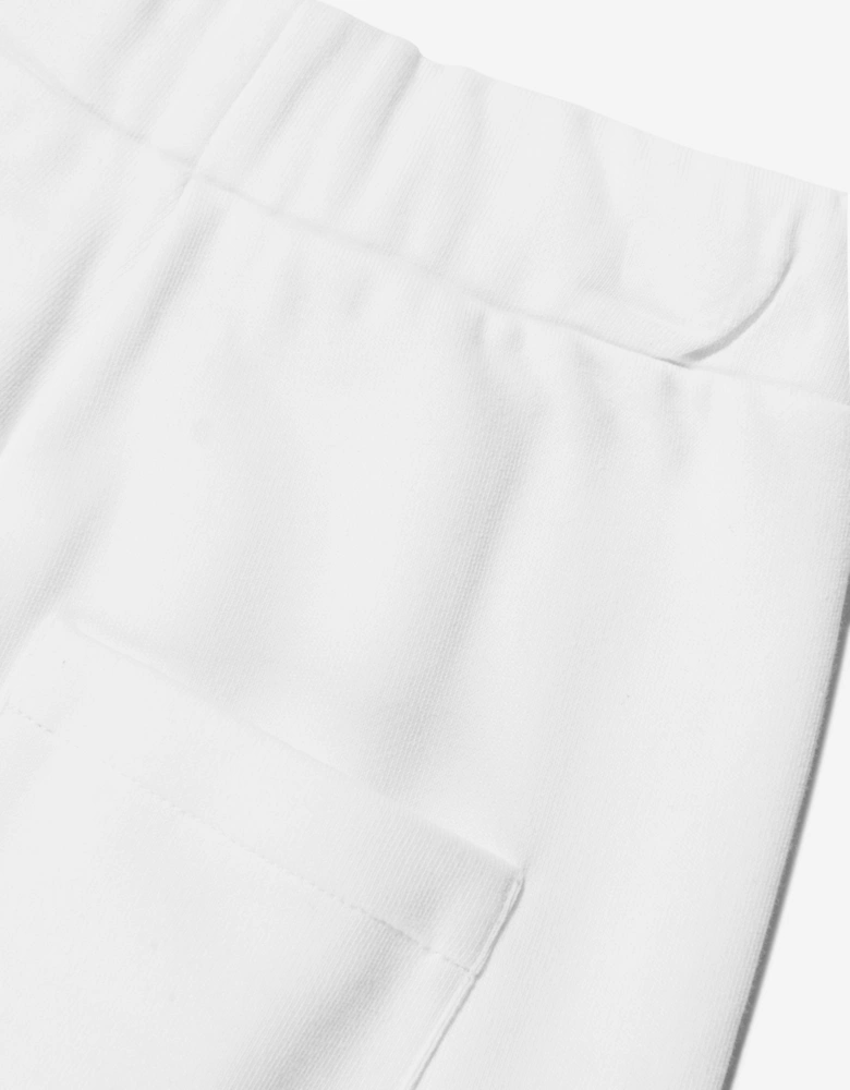 Girls Logo Joggers in White