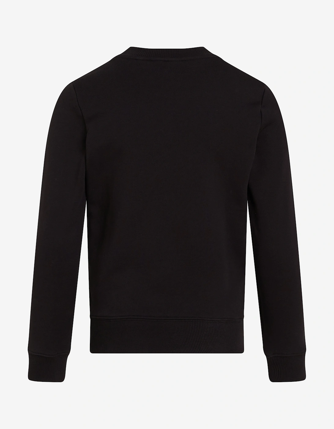 Kids Monogram Sweatshirt in Black