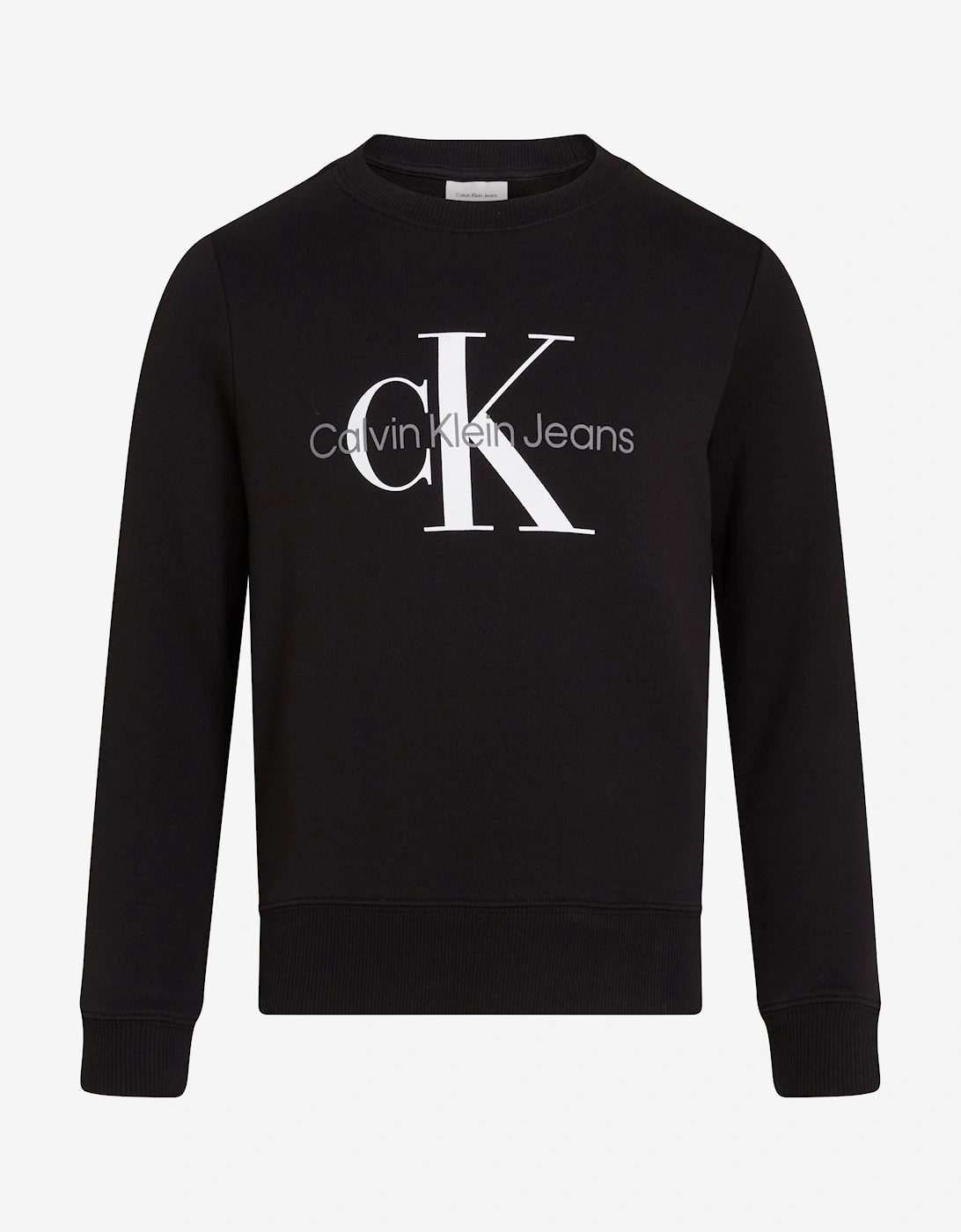 Kids Monogram Sweatshirt in Black, 5 of 4