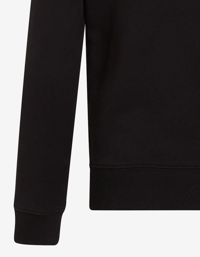 Kids Monogram Sweatshirt in Black