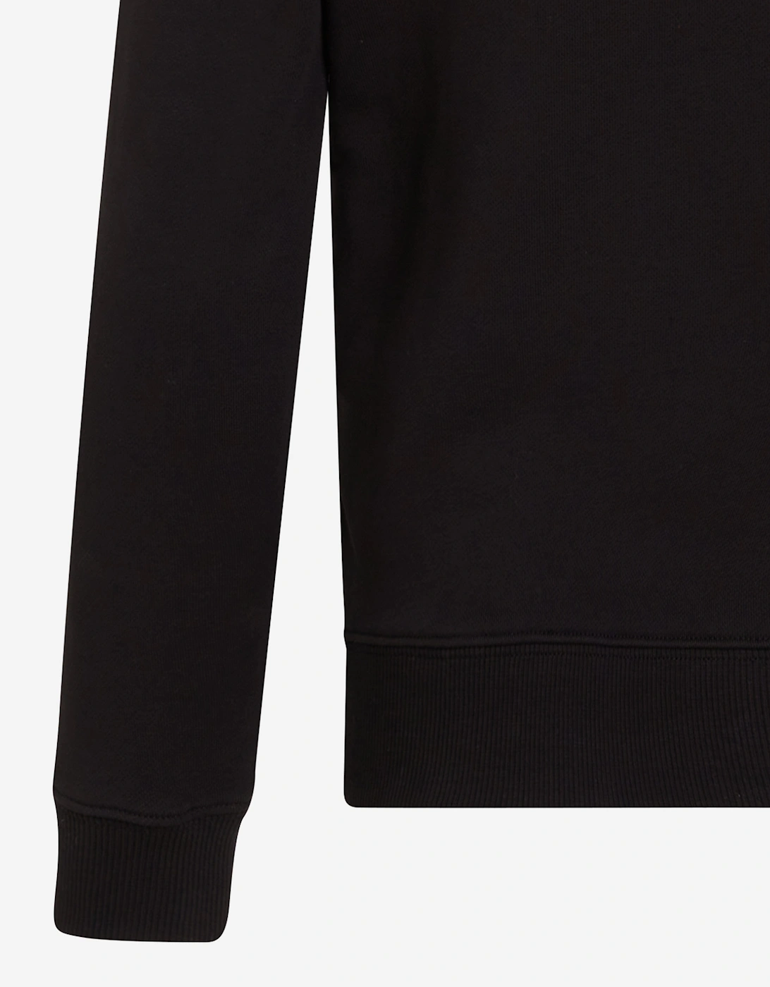 Kids Monogram Sweatshirt in Black