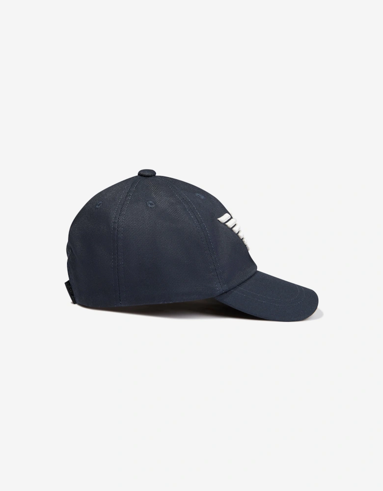 Kids Logo Baseball Cap in Navy