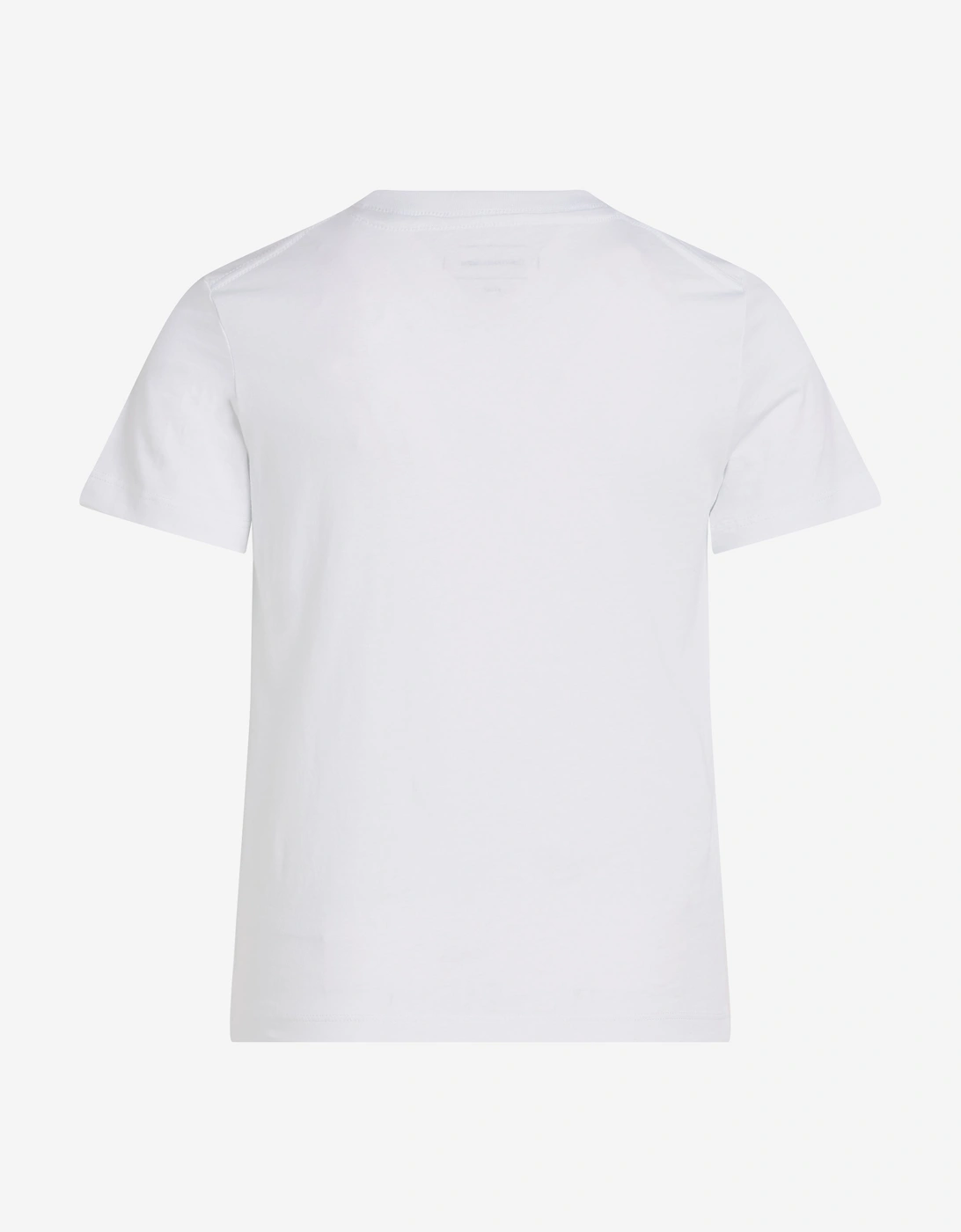 Kids CK Monogram T-Shirt in White