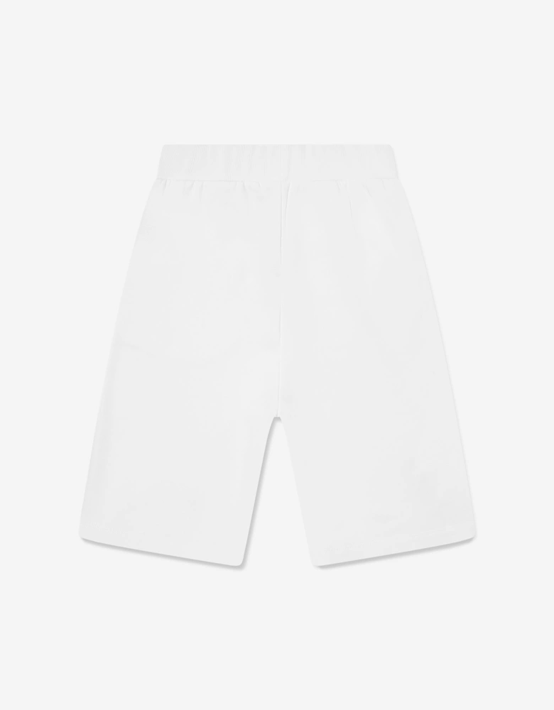 Kids Logo Jersey Shorts in White