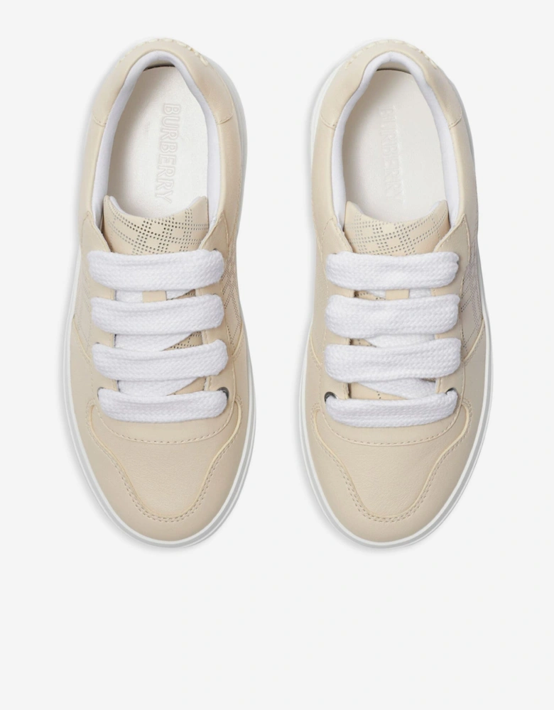 Kids Noah Trainers in Beige