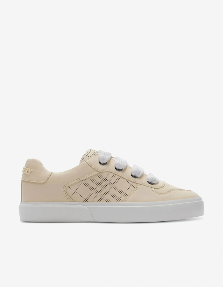 Kids Noah Trainers in Beige
