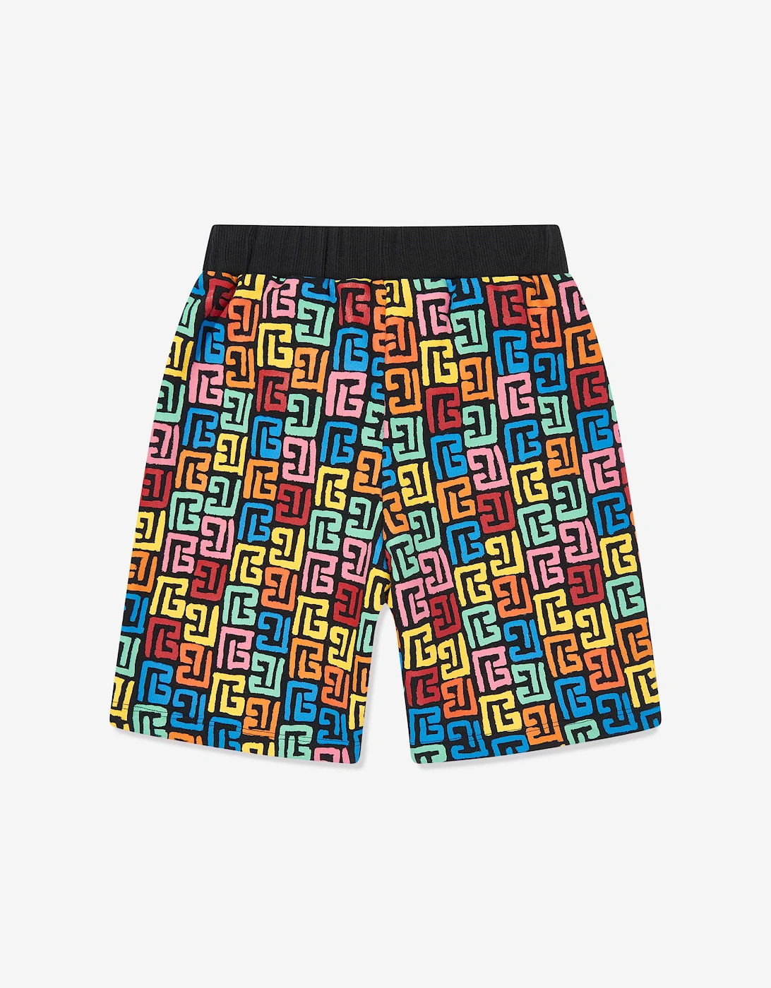 Kids Monogram Shorts in Multicolour