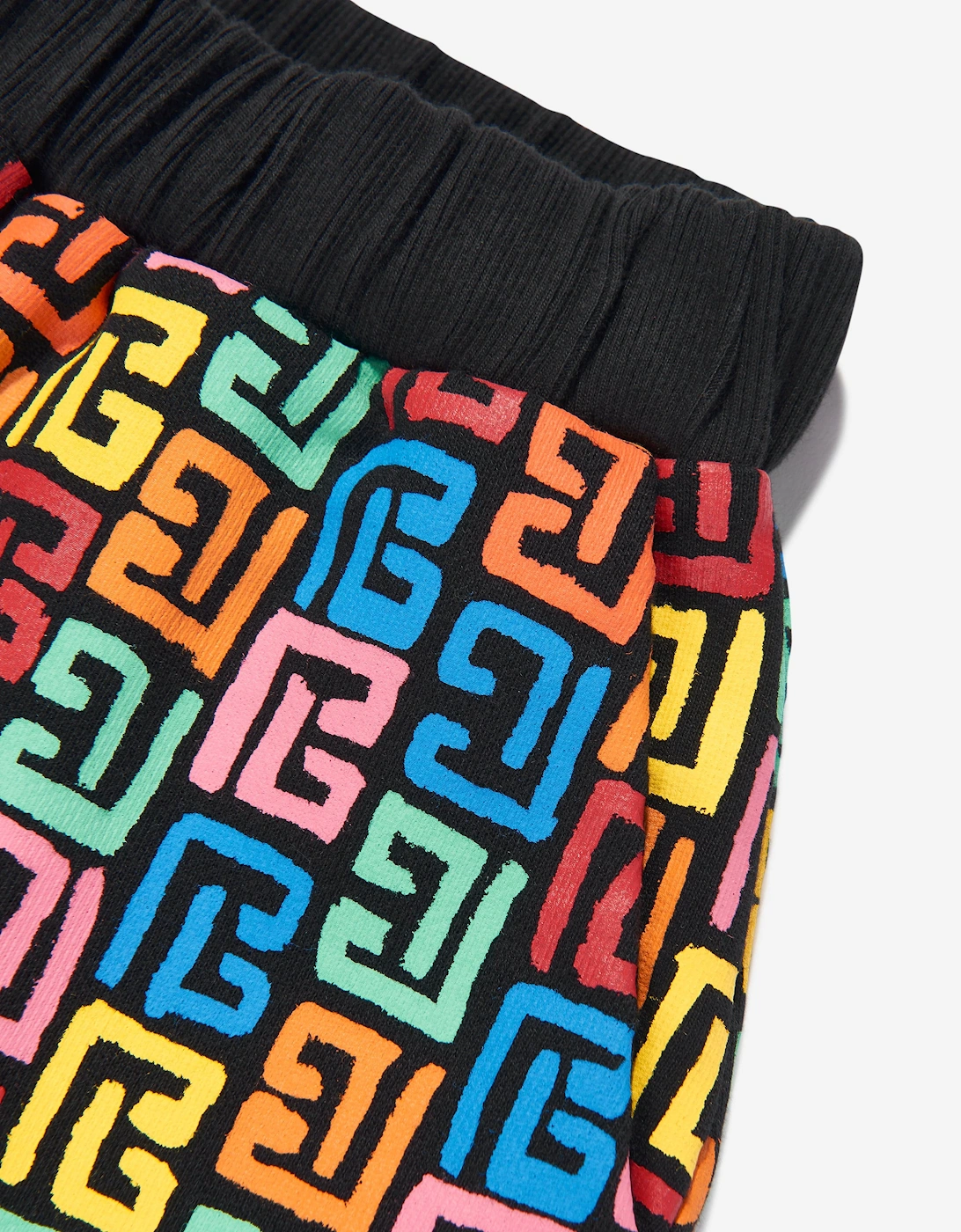 Kids Monogram Shorts in Multicolour