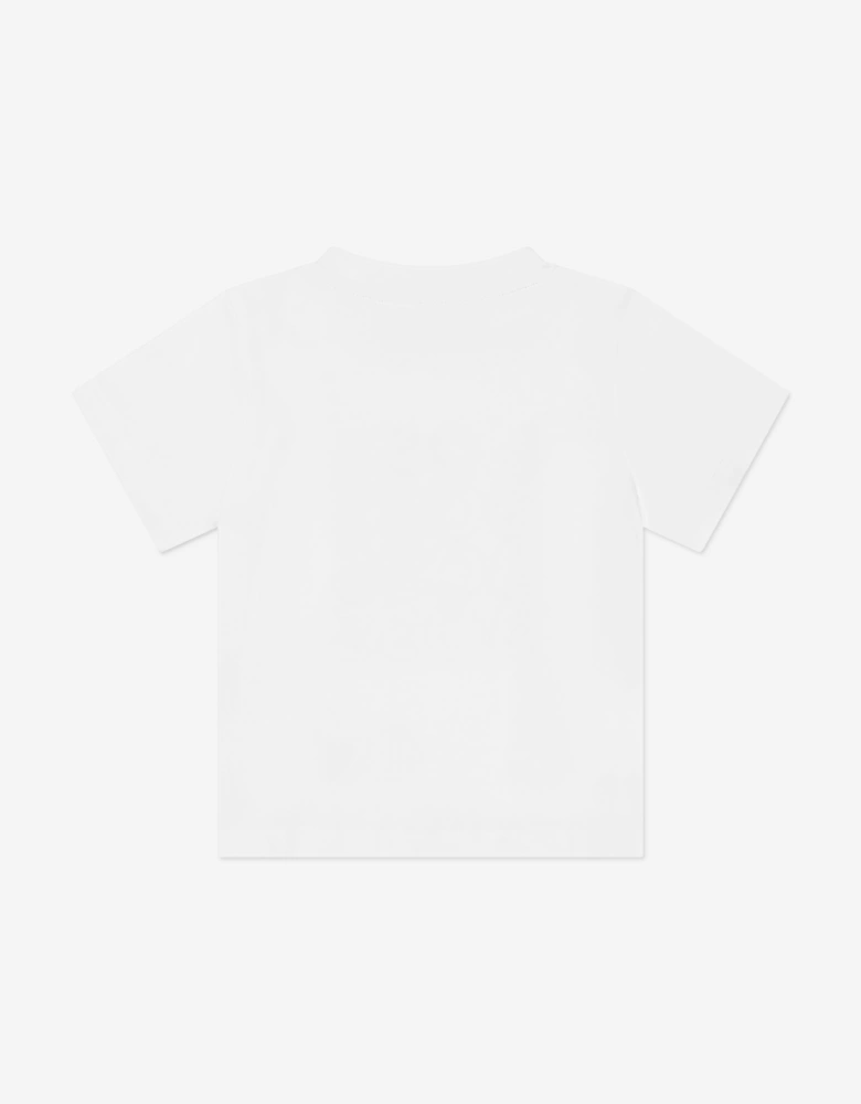 BOSS Baby Boys Logo T-Shirt in White