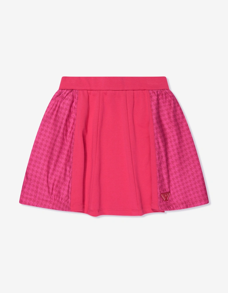 Girls Flared Skirt in Pink