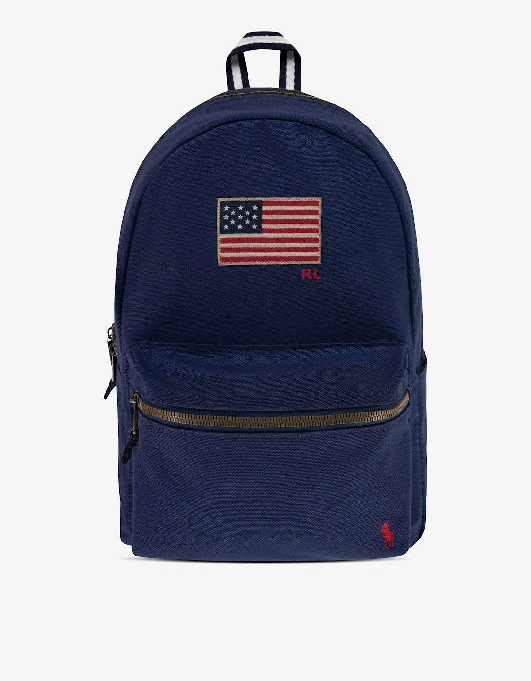 Ralph Lauren Girls Navy 'S Americana Backpack In (45Cm) - Size: One Size, Kids