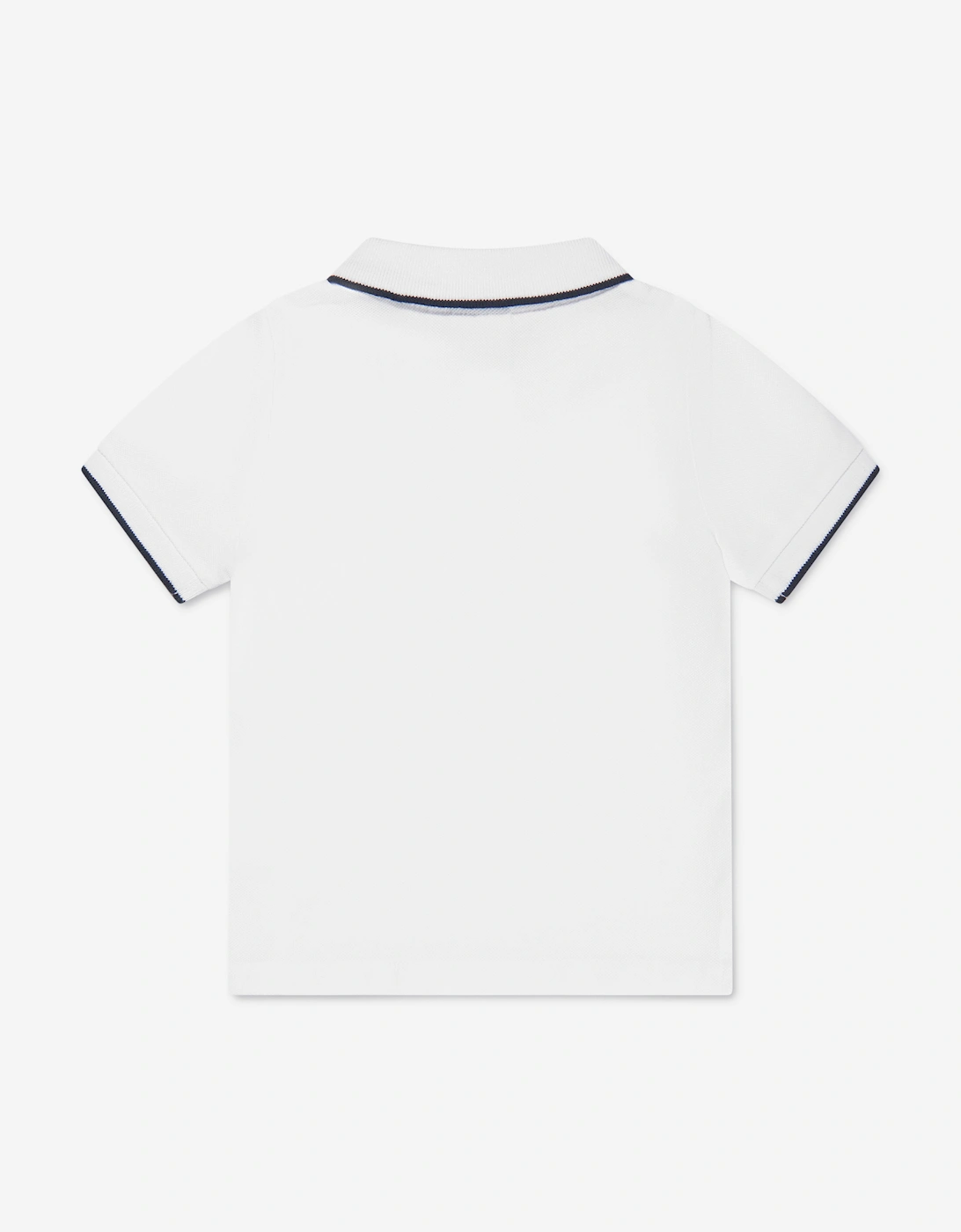 BOSS Baby Boys Logo Polo Shirt in White