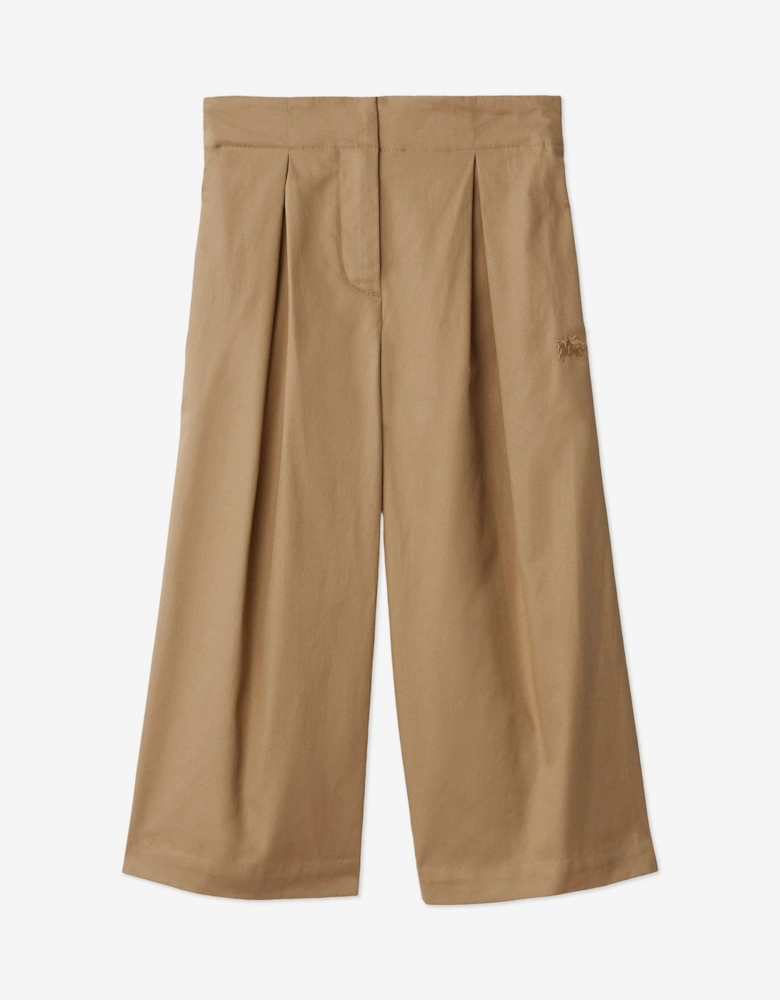 Girls Hermia Trousers in Beige