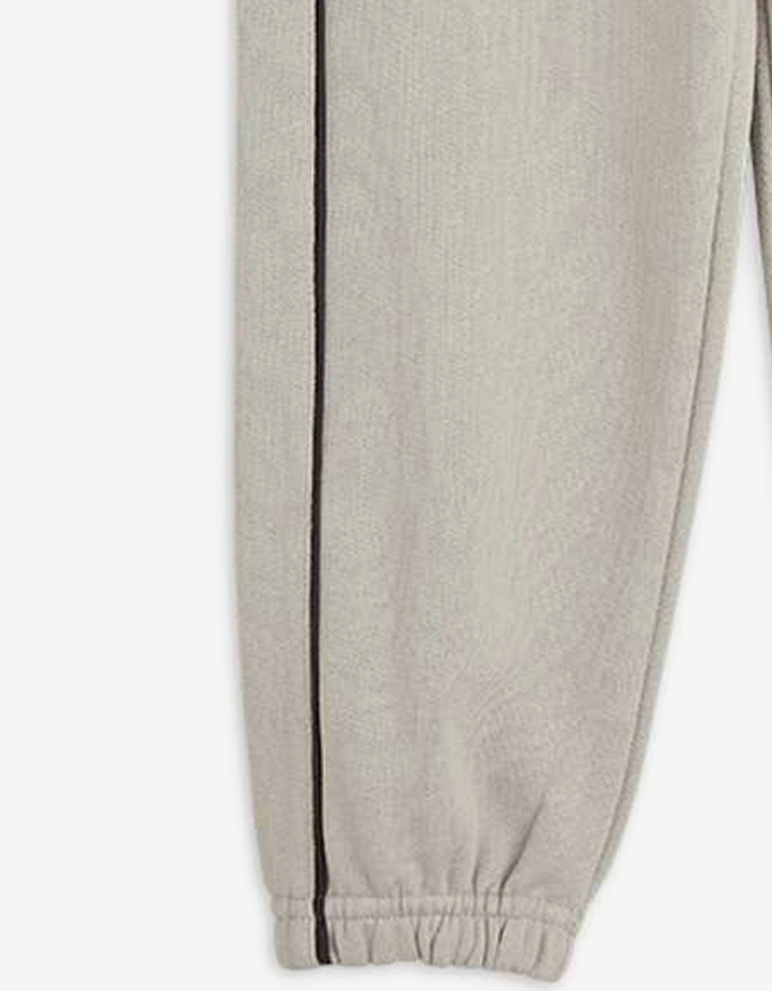 Boys Plain Piping Joggers in Grey
