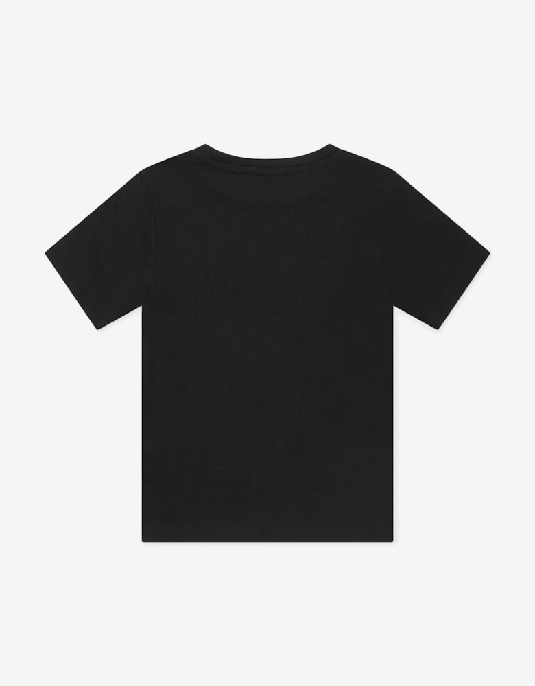 BOSS Boys Logo T-Shirt in Black
