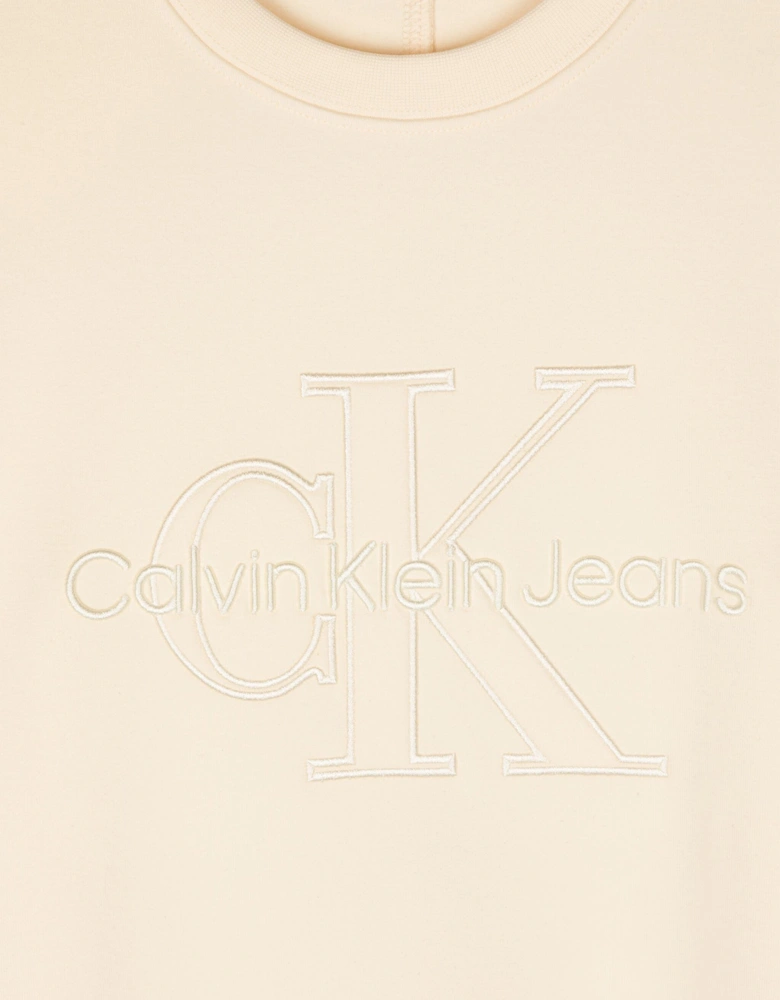 Boys Logo Sweatshirt in Yellow