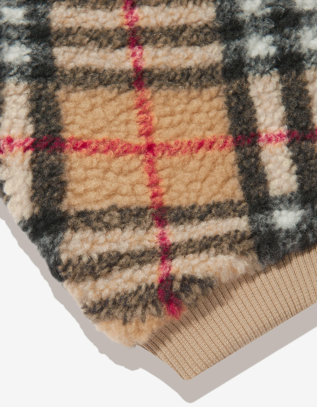Baby Boys Archive Check Edgar Joggers in Beige