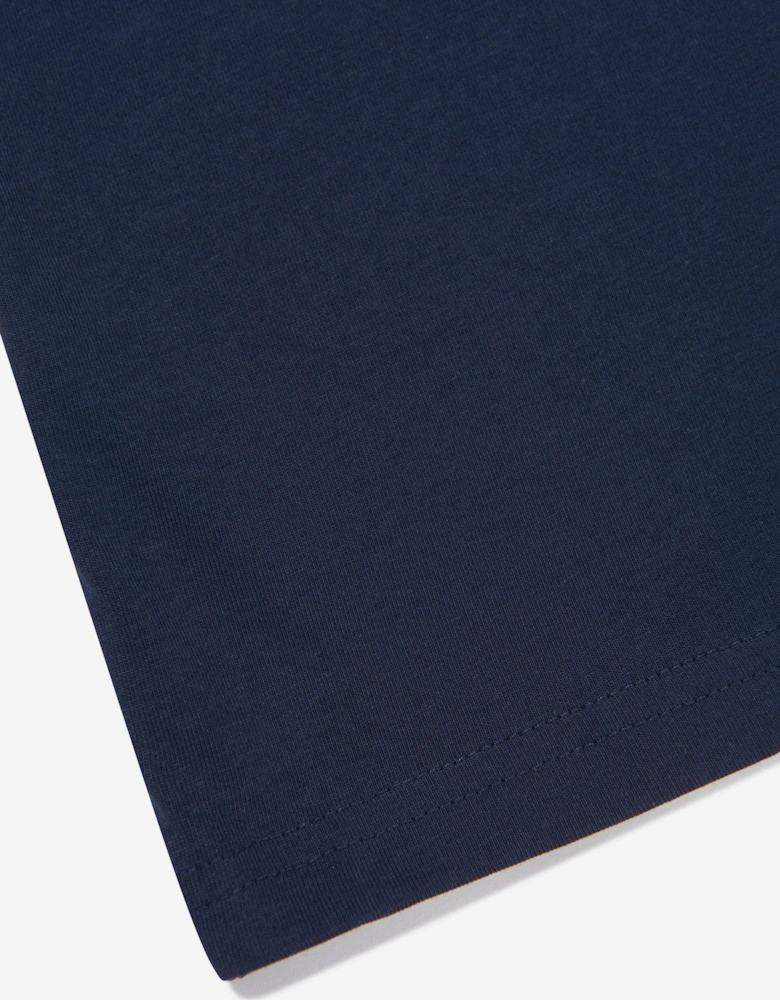 BOSS Boys Logo T-Shirt in Navy