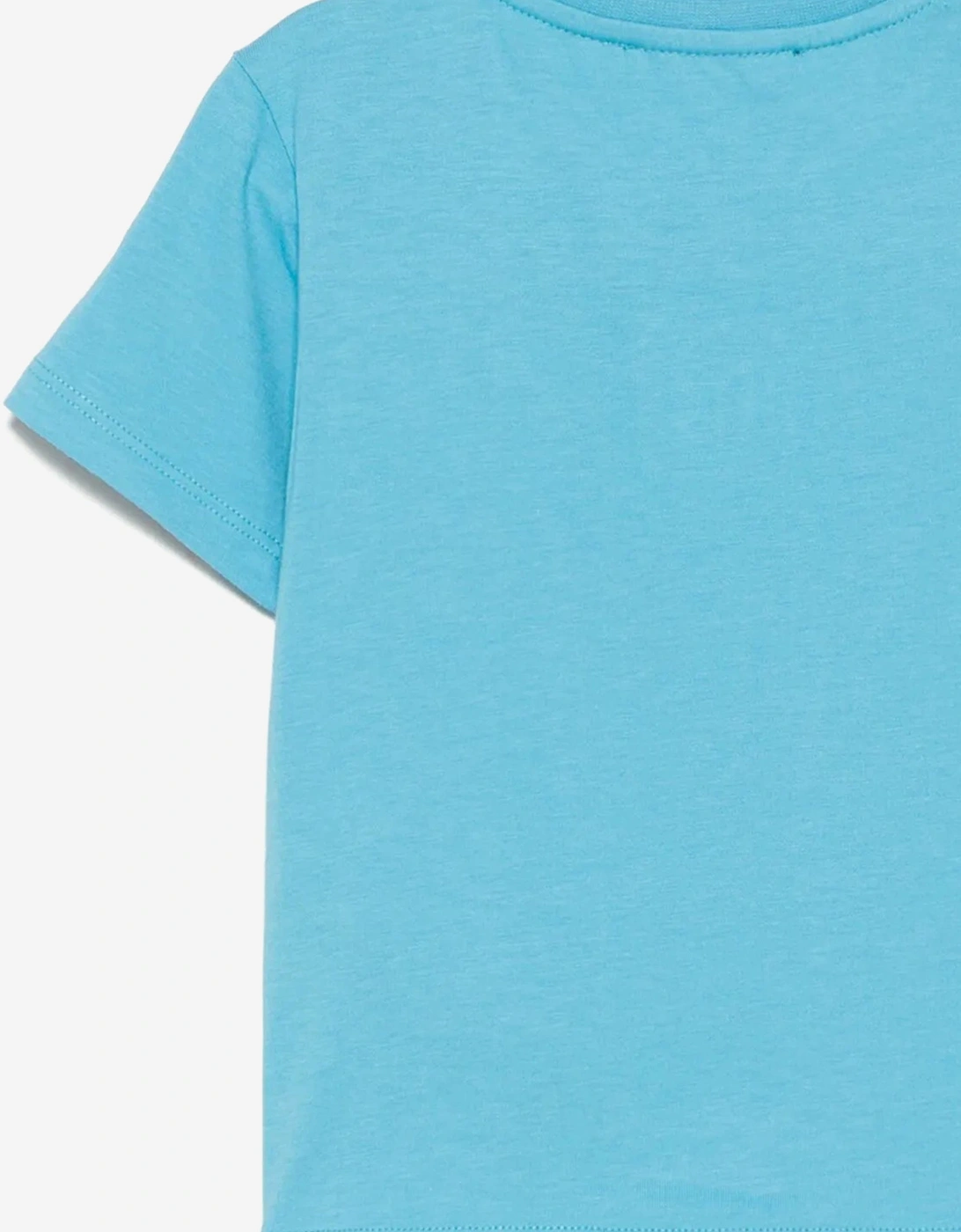 Baby Boys Monogram Logo T-Shirt in Blue