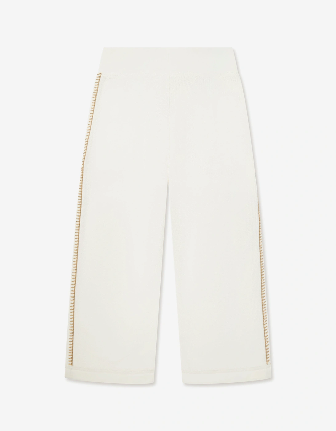 Girls Aubrey Trousers in White