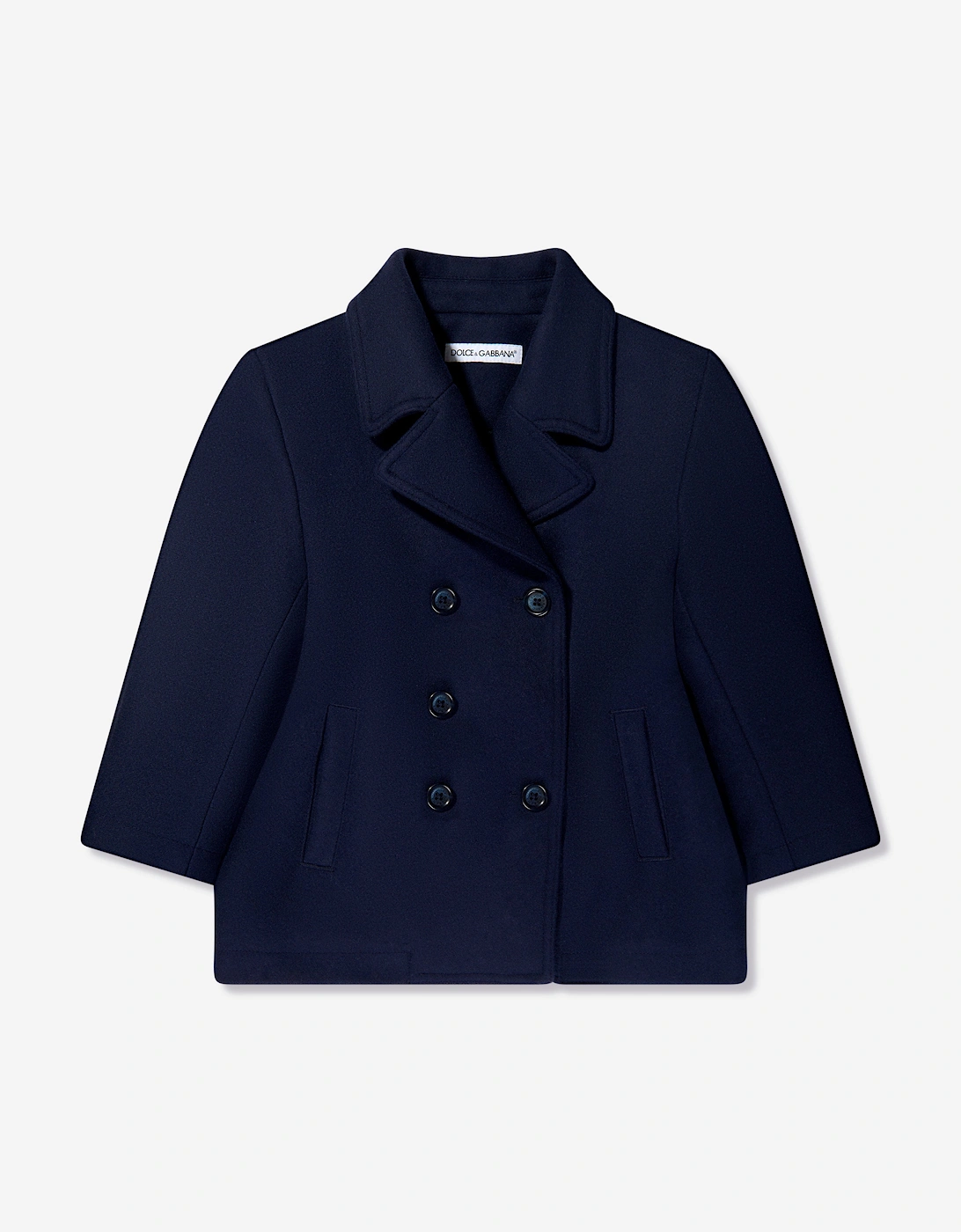 Boys Pea Coat in Navy, 5 of 4