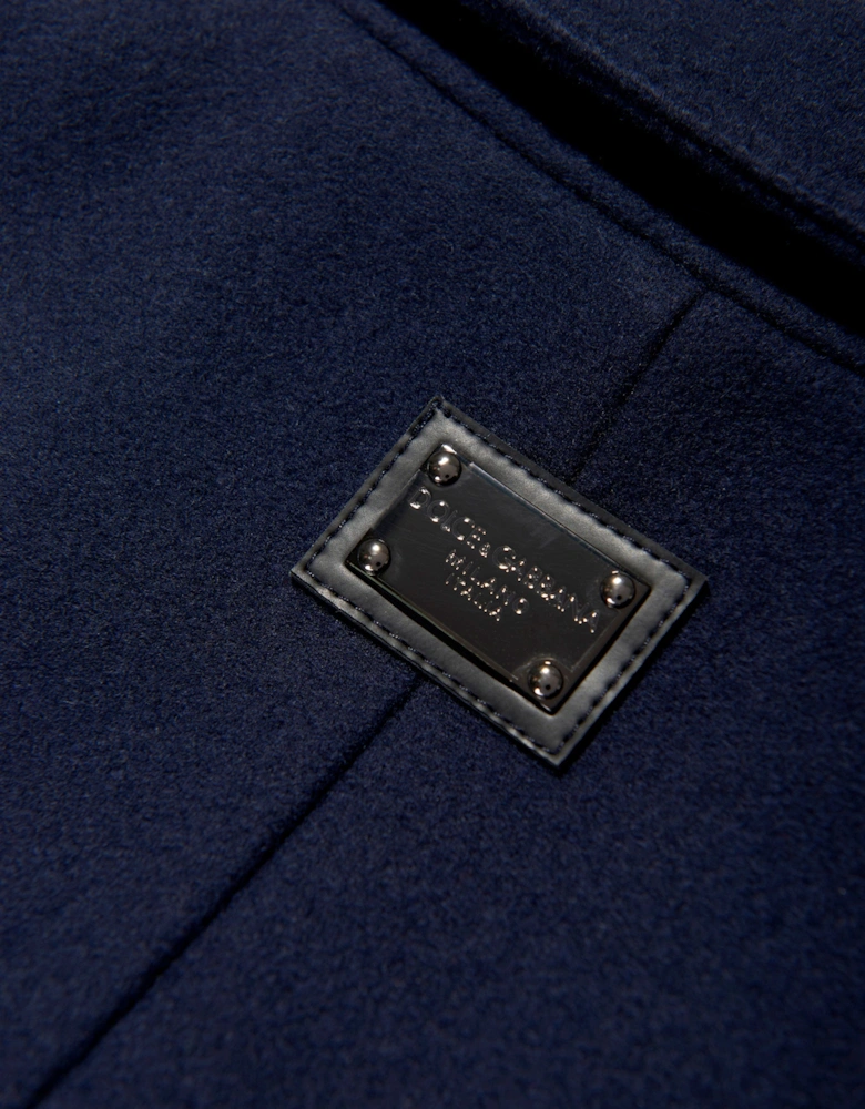 Boys Pea Coat in Navy
