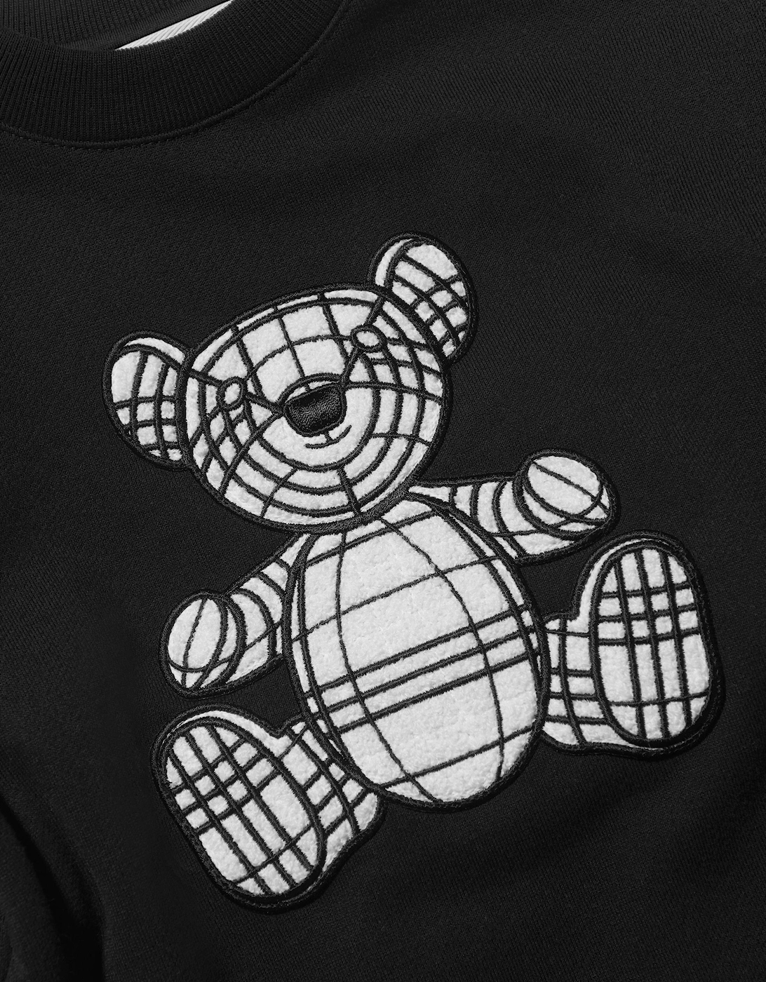 Baby Girls Long Sleeve Mini Talbot Dress In Black